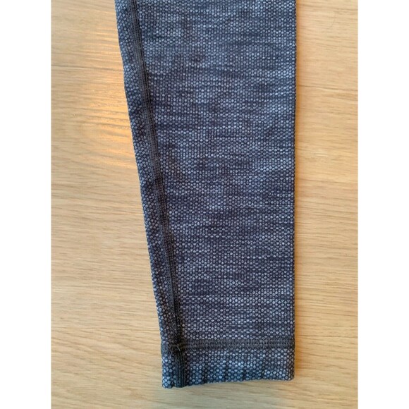 Lululemon Wunder Under Low-Rise Tight 28" Luon Variegated Knit Heathered Black - Picture 5 of 11